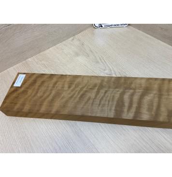 Берёза Пламенная Печёная 180гр Универсальная заготовка Радиал АА Волна ААА 32х105х565 мм-9