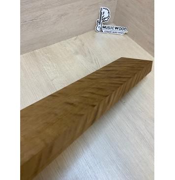 Берёза Пламенная Печёная 180гр Универсальная заготовка Радиал АА Волна ААА 32х105х565 мм-11