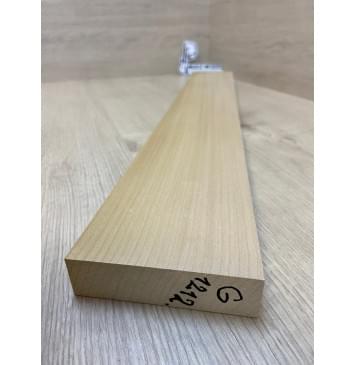 Клён Печёный 150гр заготовка грифа для электрогитары Радиал АА 26.5х100х690 мм-2