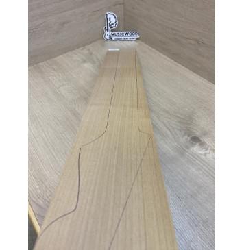 Клён Печёный 150гр заготовка грифа для электрогитары Радиал АА 26.5х100х690 мм-4