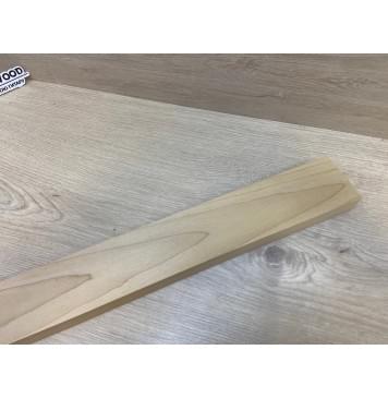Клён Печёный 150 гр заготовка грифа безголовой гитары Тангент АА 27х65х605 мм-1
