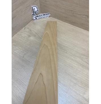 Клён Печёный 150 гр заготовка грифа безголовой гитары Тангент АА 27х65х605 мм-7