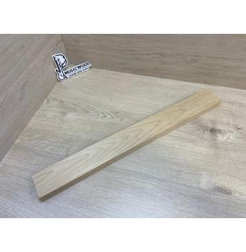 Клён Печёный 150 гр заготовка грифа безголовой гитары Тангент А 25.5х63х570 мм-0