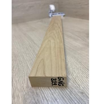 Клён Печёный 150 гр заготовка грифа безголовой гитары Тангент А 25.5х63х570 мм-1