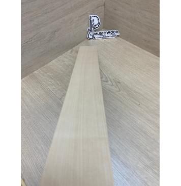 Клён Белый заготовка грифа безголовой гитары Радиал АА 23.5х77-65х580 мм-9