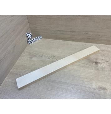 Клён Белый заготовка грифа безголовой гитары Радиал АА 23.5х63-55х580 мм-0