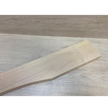 Клён Печёный 150гр заготовка грифа для электрогитары Радиал АА 25.5х102х760 мм-1