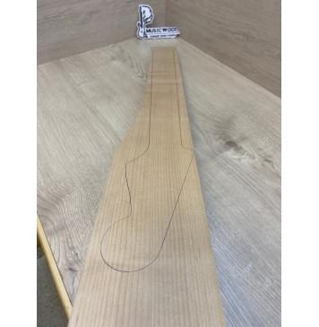 Клён Печёный 150гр заготовка грифа для электрогитары Радиал АА 25.5х102х760 мм-9