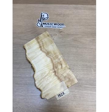 Клён Американский Каповый заготовка накладки на головку грифа Смешанный АА Кап АА 4х120-115х240-230 мм-0