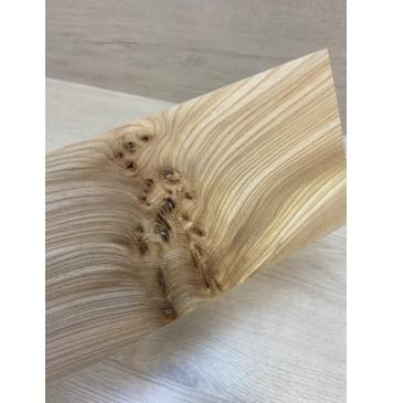 Карагач Кап заготовка накладки на головку грифа Смешанный ААА Кап АА 4х120х235 мм-4