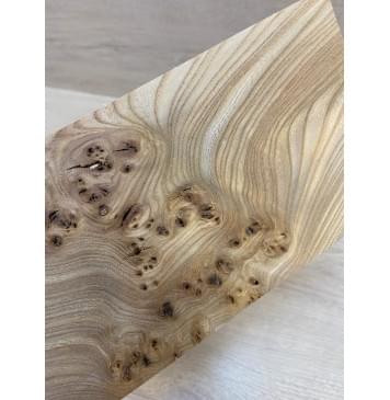 Карагач Кап заготовка накладки на головку грифа Смешанный АА Кап АА 4х120-103х235 мм-4