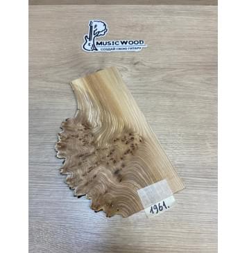 Карагач Кап заготовка накладки на головку грифа Смешанный ААА Кап ААА 4х145-95х255 мм-0