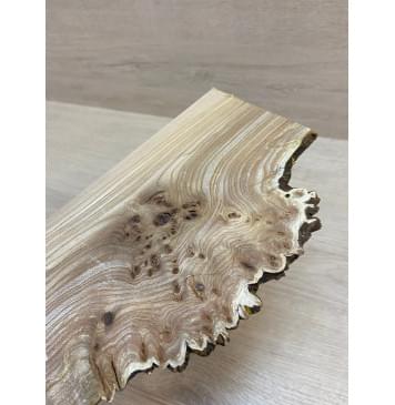 Карагач Кап заготовка накладки на головку грифа Смешанный АА Кап АА 4х125-90х210 мм-2