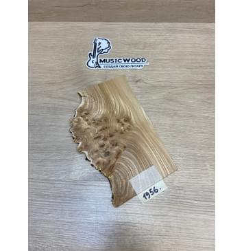 Карагач Кап заготовка накладки на головку грифа Смешанный АА Кап АА 4х130-95х210 мм-0