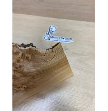 Карагач Кап заготовка накладки на головку грифа Смешанный АА Кап АА 4х130-95х210 мм-1