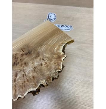 Карагач Кап заготовка накладки на головку грифа Смешанный АА Кап АА 4х130-95х210 мм-3