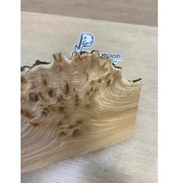 Карагач Кап заготовка накладки на головку грифа Смешанный АА Кап АА 4х130-95х210 мм-5