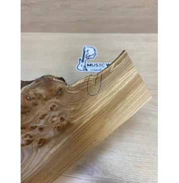 Карагач Кап заготовка накладки на головку грифа Смешанный АА Кап АА 4х108-77х220 мм-2