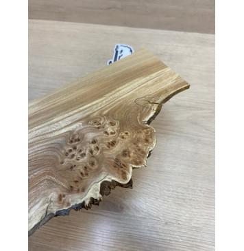 Карагач Кап заготовка накладки на головку грифа Смешанный АА Кап АА 4х108-77х220 мм-3