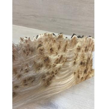 Карагач Кап заготовка накладки на головку грифа Смешанный АА Кап ААА 4х122-90х280 мм-3