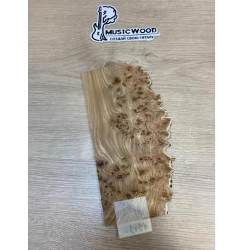 Карагач Кап заготовка накладки на головку грифа Смешанный АА Кап ААА 4х120-90х260 мм-4