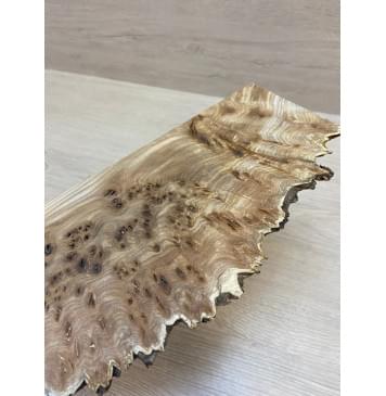 Карагач Кап заготовка накладки на головку грифа Смешанный ААА Кап ААА 4х130-90х275 мм-2