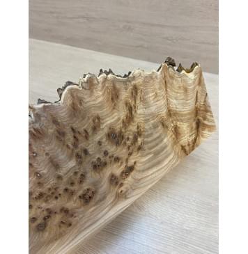 Карагач Кап заготовка накладки на головку грифа Смешанный ААА Кап ААА 4х130-90х275 мм-4