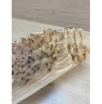 Карагач Кап заготовка накладки на головку грифа Смешанный ААА Кап ААА 4х125х280 мм-4