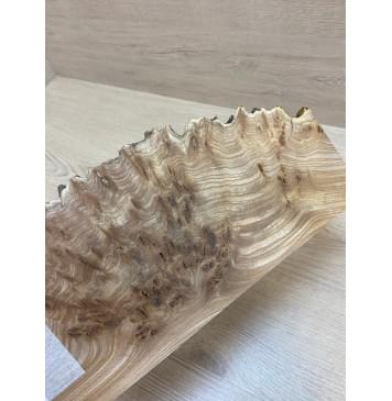 Карагач Кап заготовка накладки на головку грифа Смешанный ААА Кап ААА 4х130х280 мм-4