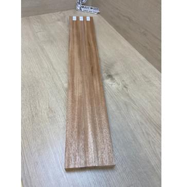 Махагон Кая заготовка грифа электрогитары Радиал ААА 30х(48-20-48)х700 мм из 3х частей-10