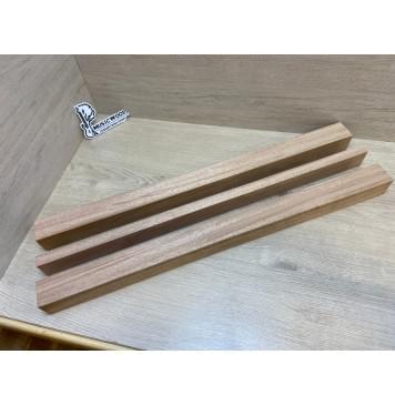 Махагон Кая заготовка грифа электрогитары Радиал ААА 49х(49-20-49)х730 мм из 3х частей-0