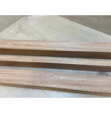 Махагон Кая заготовка грифа электрогитары Радиал ААА 49х(49-20-49)х730 мм из 3х частей-2