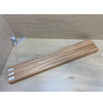 Махагон Кая заготовка грифа электрогитары Радиал ААА 49х(49-20-49)х730 мм из 3х частей-10