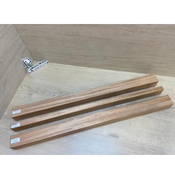 Махагон Кая заготовка грифа электрогитары Радиал ААА 49х(49-20-49)х730 мм из 3х частей-9