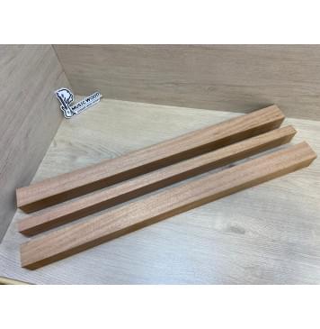 Махагон Кая заготовка грифа электрогитары Радиал АА 50х(50-24-50)х740 мм из 3х частей-0