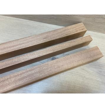 Махагон Кая заготовка грифа электрогитары Радиал АА 50х(50-24-50)х740 мм из 3х частей-1