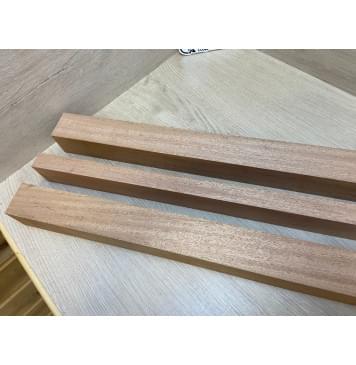 Махагон Кая заготовка грифа электрогитары Радиал АА 50х(50-24-50)х740 мм из 3х частей-2