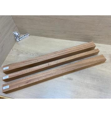 Махагон Кая заготовка грифа электрогитары Радиал АА 50х(50-24-50)х740 мм из 3х частей-8