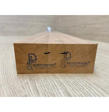 Махагон Кая заготовка грифа электрогитары Радиал АА 50х(50-24-50)х740 мм из 3х частей-7