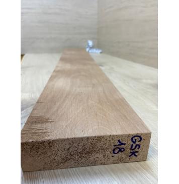 Окуме (Габон) заготовка для сквозного грифа гитары Тангент ААА 42х147х1030 мм-3