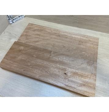 Окуме (Габон) заготовка корпуса Радиал А 45.5х172х490-475 мм, 2шт, 425 кг/м3-1