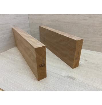 Окуме (Габон) заготовка корпуса Радиал А 45.5х172х490-475 мм, 2шт, 425 кг/м3-7