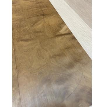 Берёза Пламенная Печеная 180гр заготовка на топ Тангент ААА Волна А 8х177х495 мм - 2 шт.(книжкой)-3