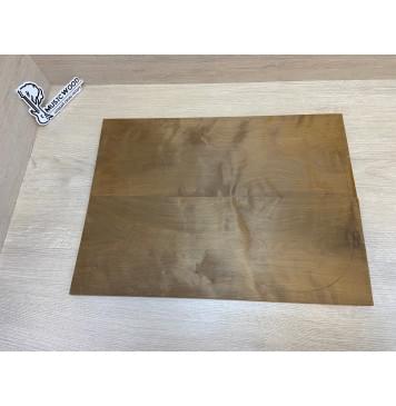 Берёза Печеная 180гр заготовка на топ Тангент А 9х180х485 мм - 2 шт.(книжкой)-0