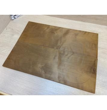 Берёза Печеная 180гр заготовка на топ Тангент А 9х180х485 мм - 2 шт.(книжкой)-1