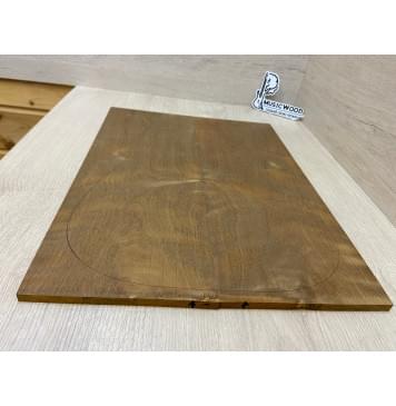 Берёза Печеная 180гр заготовка на топ Тангент А 9х180х485 мм - 2 шт.(книжкой)-2