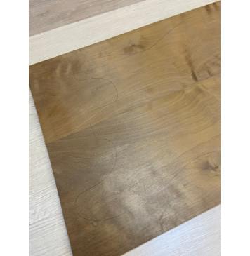 Берёза Печеная 180гр заготовка на топ Тангент А 9х180х485 мм - 2 шт.(книжкой)-4