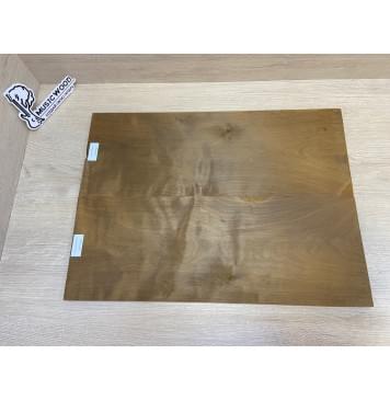 Берёза Печеная 180гр заготовка на топ Тангент А 9х180х485 мм - 2 шт.(книжкой)-6