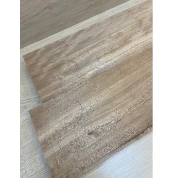 Окуме (Габон) заготовка корпуса Радиал А 45.5х173х500-465 мм, 2шт, 431 кг/м3-8