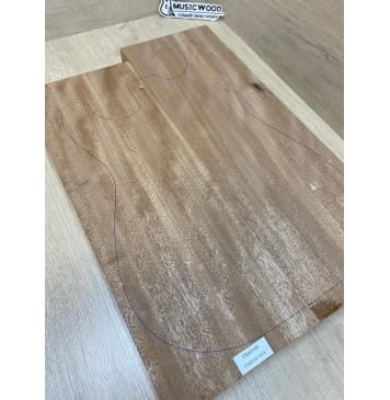 Окуме (Габон) заготовка корпуса Радиал А 45.5х173х500-465 мм, 2шт, 431 кг/м3-10